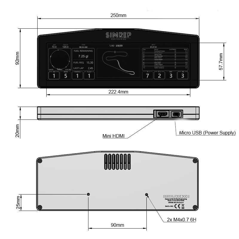 DDUXX1 Sim Dashboard - Image 9