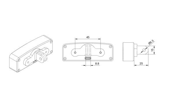 GoPro Bracket Male - Image 6