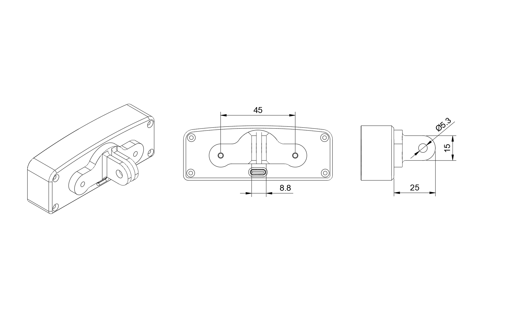 GoPro Bracket Male - Image 6