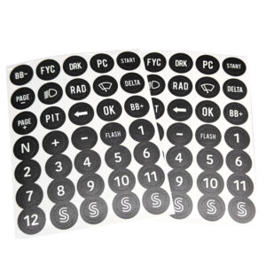 Button Sticker Set
