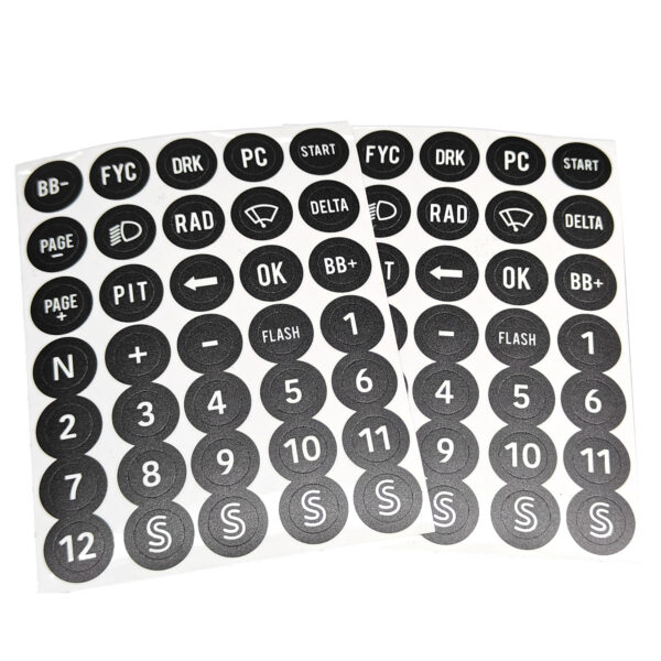 Button Sticker Set