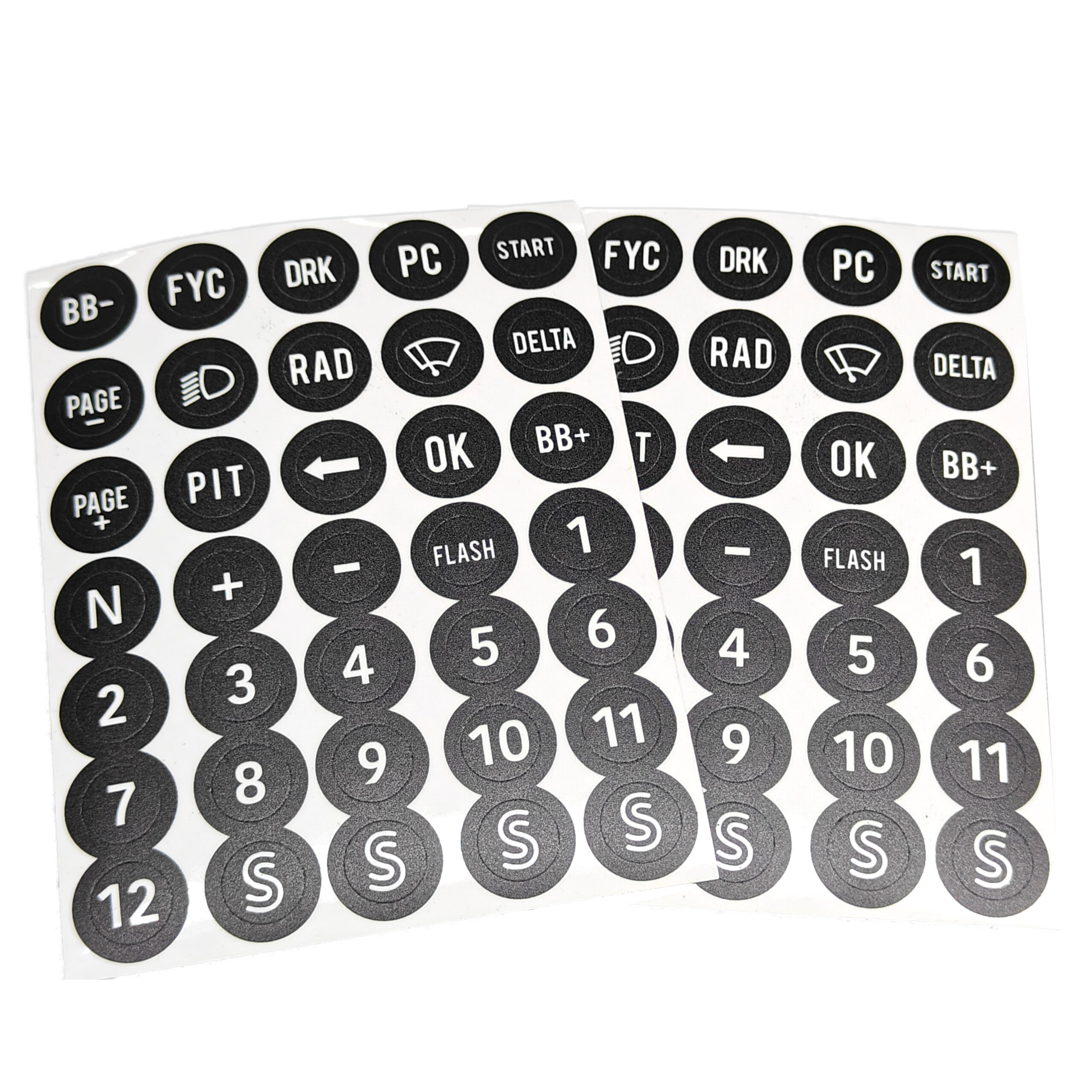 Button Sticker Set