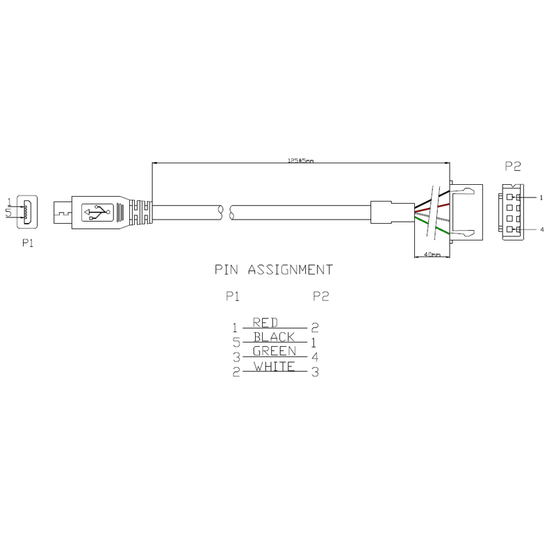 Micro-USB to Molex - Image 3